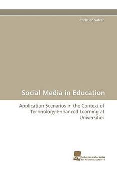 Paperback Social Media in Education Book