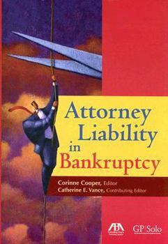 Paperback Attorney Liability in Bankruptcy [With CDROM] Book