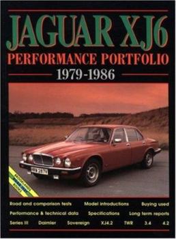 Paperback Jaguar Xj6: Performance Portfolio 1979-1986 Book