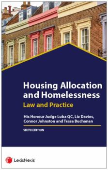 Paperback Housing Allocation and Homelessness: Law and Practice Book