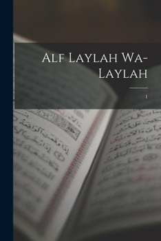 Paperback Alf laylah wa-laylah; 1 [Arabic] Book