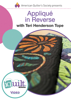 DVD Appliqué in Reverse - Complete Iquilt Class on DVD Book