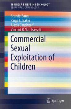 Paperback Commercial Sexual Exploitation of Children Book