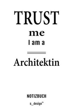 Notizbuch f�r Architekten / Architekt / Architektin: Originelle Geschenk-Idee [120 Seiten kariertes blanko Papier]