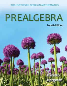 Paperback Prealgebra Book