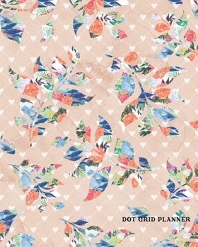 Dot Grid Planner: Design Book, Work Book, Planner, Dotted Journal, Dot Matrix, Sketch Book, Blank Book, 5mm Dots| 104 pages (Dot paper)