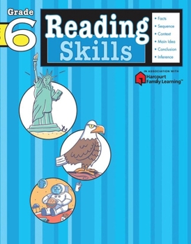 Paperback Reading Skills, Grade 6 Book