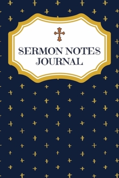 Paperback Sermon Notes Journal Book