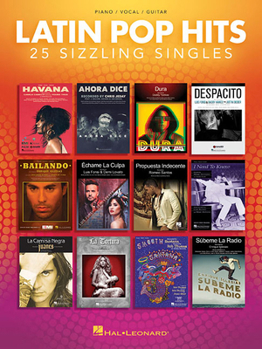 Paperback Latin Pop Hits: 25 Sizzling Singles Book