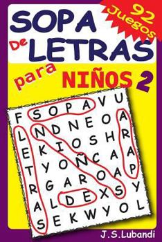 Paperback Sopa de Letras para Niños 2 [Spanish] Book