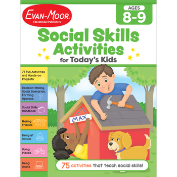 Paperback Social Skills Activities for Today's Kids, Ages 8-9 Book