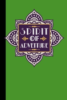 Spirit Of Adventure: Notebook Journals for Teen Girls Women Her, Vintage Style, Organiser, 100 Pages Ruled White Paper, Gift