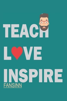 Paperback Funny School Teacher Notebook: Lined Paper Journal 6x9 - 120 Pages Book