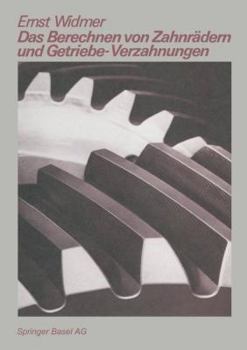Paperback Das Berechnen Von Zahnrädern Und Getriebe-Verzahnungen [German] Book