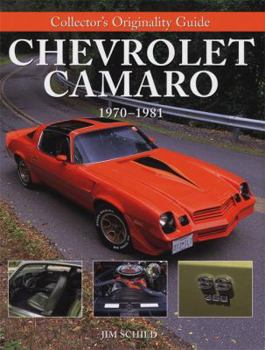 Hardcover Chevrolet Camaro: 1970-1981 Book