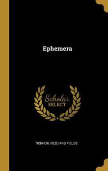 Hardcover Ephemera Book