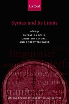 Hardcover Syntax and Its Limits Book