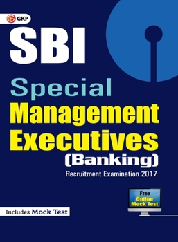 Paperback SBI Special Management Executives (Banking) 2017 Book