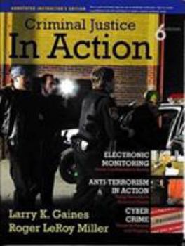 Paperback Criminal Justice In Action: Annotated Instructor's Edition Book