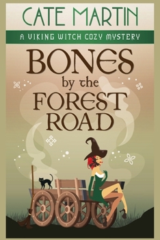 Paperback Bones by the Forest Road: A Viking Witch Cozy Mystery Book