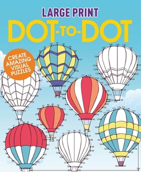Paperback Large Print Dot-To-Dot [Large Print] Book