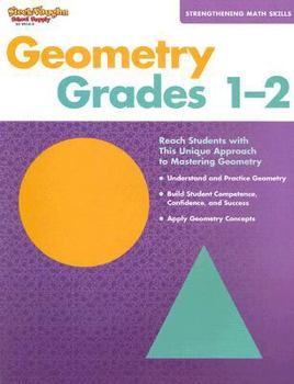 Paperback Strengthening Math Skills: Geometry: Reproducible Grades 1-2 Book