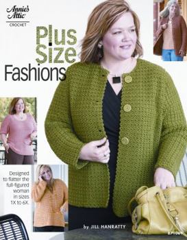 Paperback Plus Size Fashions in Crochet Book