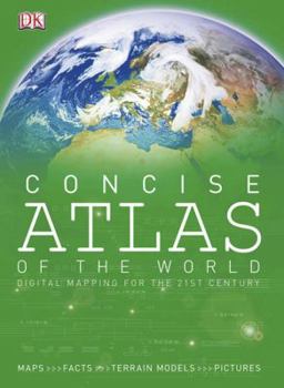 Hardcover DK Concise Atlas of World Book