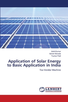 Paperback Application of Solar Energy to Basic Application in India Book