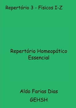 Paperback Repertório 3 - Físicos I-z [Portuguese] Book