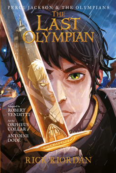 Paperback The Percy Jackson and the Olympians: Last Olympian: The Graphic Novel Book