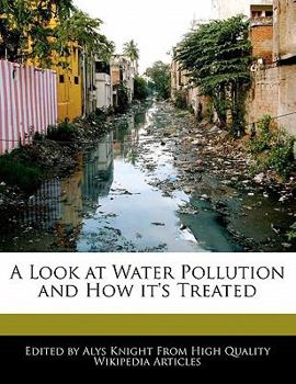 Paperback A Look at Water Pollution and How It's Treated Book