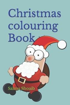 Paperback Christmas colouring Book