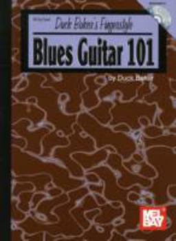 Paperback Duck Baker's Fingerstyle Blues Guitar 101 Book