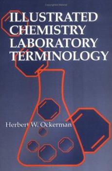 Paperback Illustrated Chemistry Laboratory Terminology Book