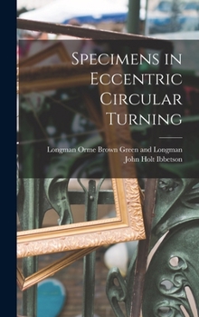 Hardcover Specimens in Eccentric Circular Turning Book