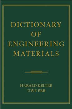 Hardcover Dictionary of Engineering Materials Book