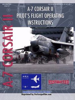 Perfect Paperback A-7 Corsair II Pilot's Flight Operating Instructions Book