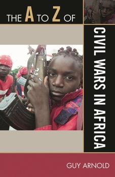 Paperback A to Z of Civil Wars in Africa Book