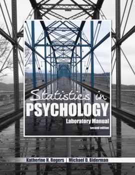 Loose Leaf Statistics in Psychology Laboratory Manual Book