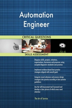 Paperback Automation Engineer Critical Questions Skills Assessment Book