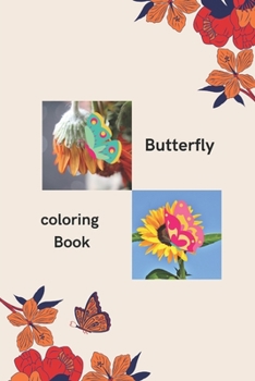 Paperback Butterfly Coloring Book