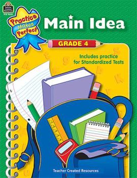 Paperback Main Idea, Grade 4 Book