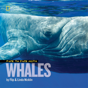 Paperback Face to Face with Whales Book