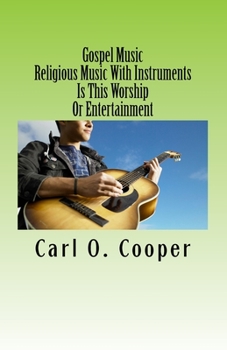 Paperback Gospel Music: Religious Music With Instruments Book