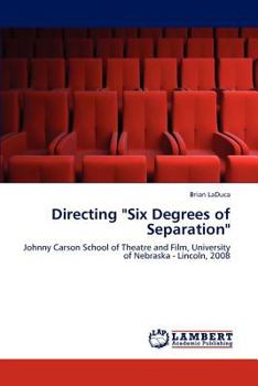 Paperback Directing "Six Degrees of Separation" Book