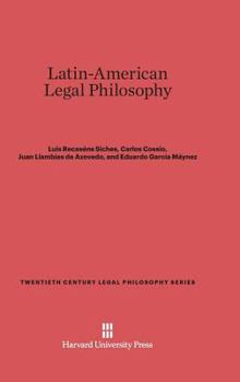 Hardcover Latin-American Legal Philosophy Book