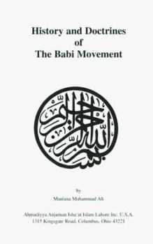 Paperback History and Doctrines of the Babi Movement Book