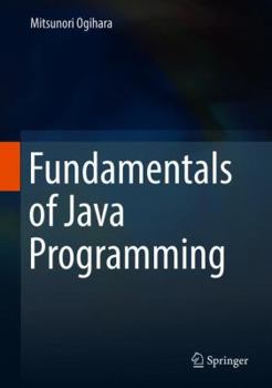 Hardcover Fundamentals of Java Programming Book