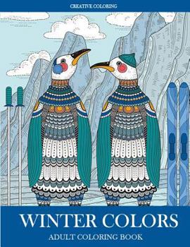 Paperback Winter Colors: Adult Coloring Book